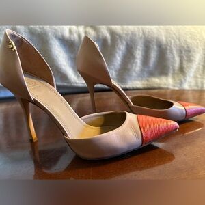 Tory Burch Penelope Cap Toe D’Orsay Heels